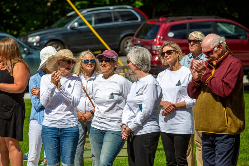 The Parks and Beautification Committee. (Photo courtesy Jim Dugan, Rockport Library Foundation)