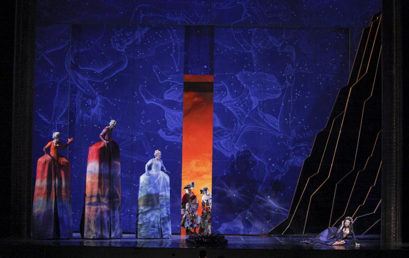 A scene from Strauss's "Ariadne auf Naxos." (Photo: Marty Sohl / Met Opera)