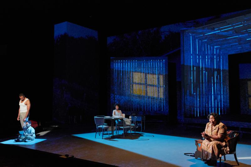 A scene from Terence Blanchard's "Fire Shut Up in My Bones." (Photo: Eric Woolsey / Opera Theatre of St. Louis)