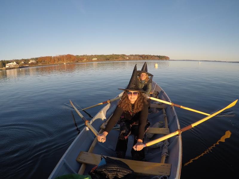 Nicolle Littrell on the 2020 Halloween row. (Photo courtesy Nicolle Littrell)