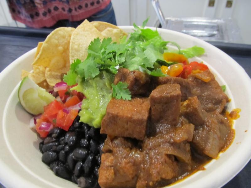 Tofu Fajita. Photo by Kay Stephens