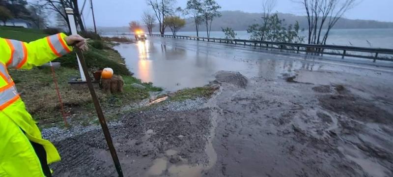 Route 17 in Rockport. (Photo courtesy Ginny Savage)