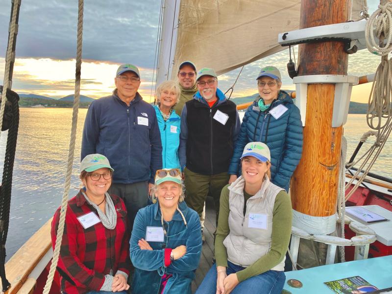 Board of Directors and one member of the Advisory Board
Front Row: left to right Joee Patterson, Elphie Owen, Sarah Doudera
Back Row:
Jeff Runge (Advisory Board Member) Lynn Rutter, Wayne Ruesswick and Barbara Lawrence. (Photo by Quinton Donleavy)