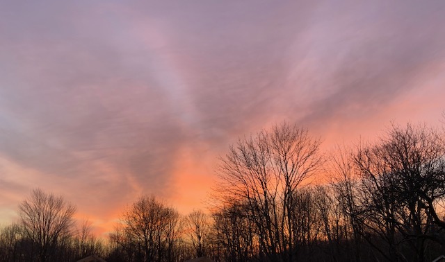 November sky (Photo courtesy Jane Schroeder)