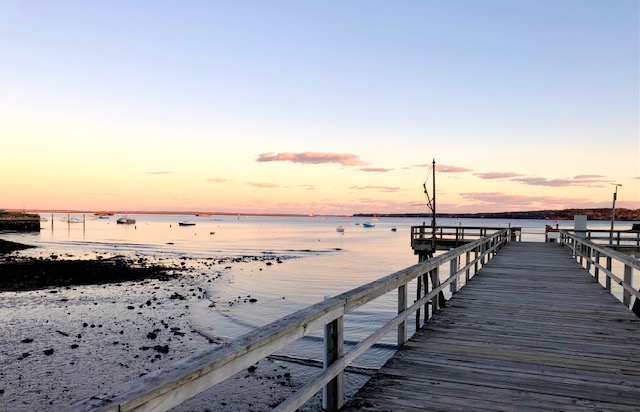 Rockland at low tide (Photo courtesy Carolyn Kanicki)