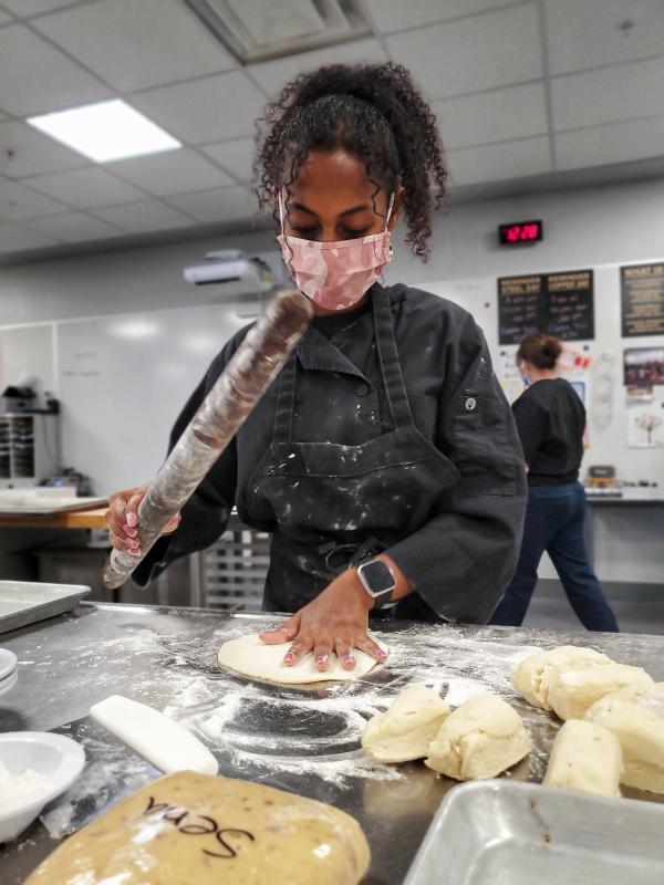 Sena Carlson; Baking & Pastry. (Photo courtesy Mid-Coast School of Technology)