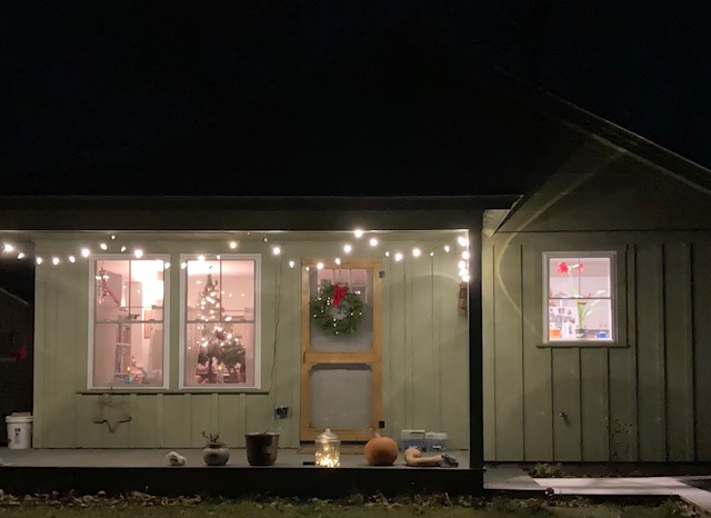 Lights in the darkness. (Photo by Jane Schroeder)