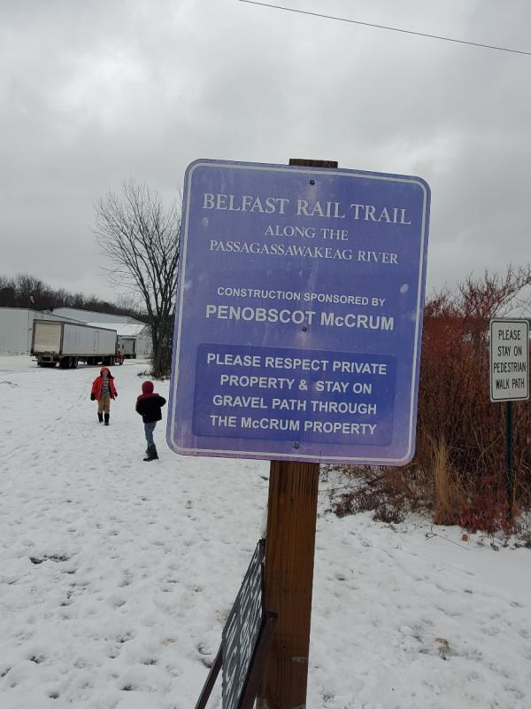 Rail Trail sign