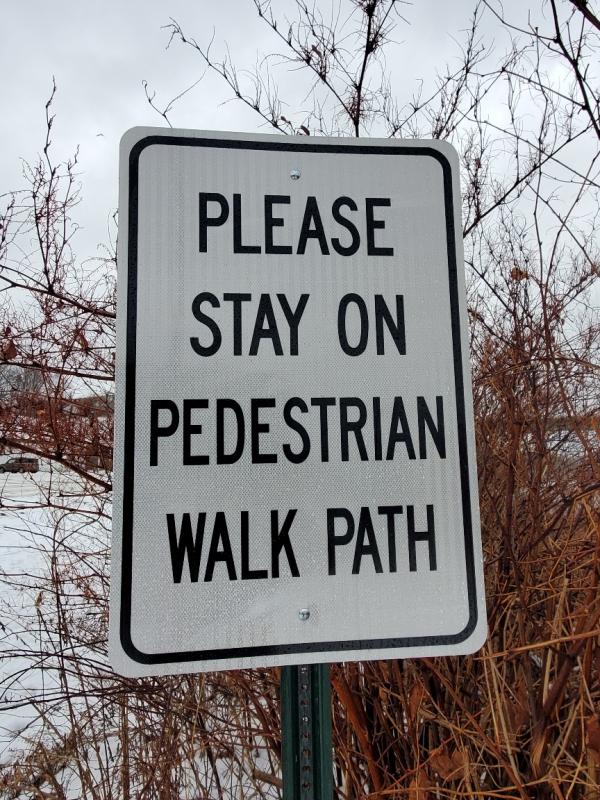 Stay on the path…