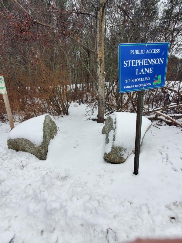 Stephenson Lane, an original range-way.