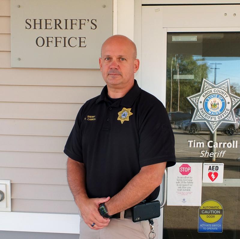 Sherrif Tim Carroll (Photo by Chris Wolf)