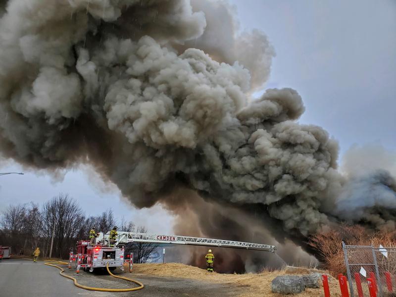 (Photo courtesy Camden Fire Department)