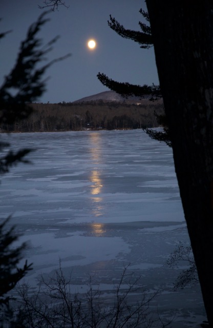 Late winter scenes on Megunticook and Sugarloaf. (Photo by Roger Wickenden)
