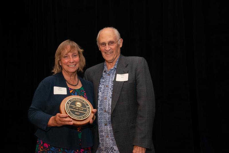 Deborah Meehan and husband Perry Gates. (Photo courtesy Carol Miller Photography carolmillerphotos.com)