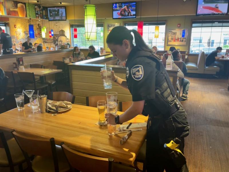 Rockland Officer Pritchette. (Photo courtesy Troy Peasley)