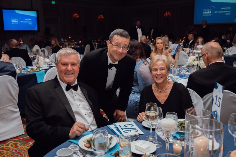Bruce Gamage, Rick Bresnahan, Becky Gamage. (Photo by Katie Kelley Photography)