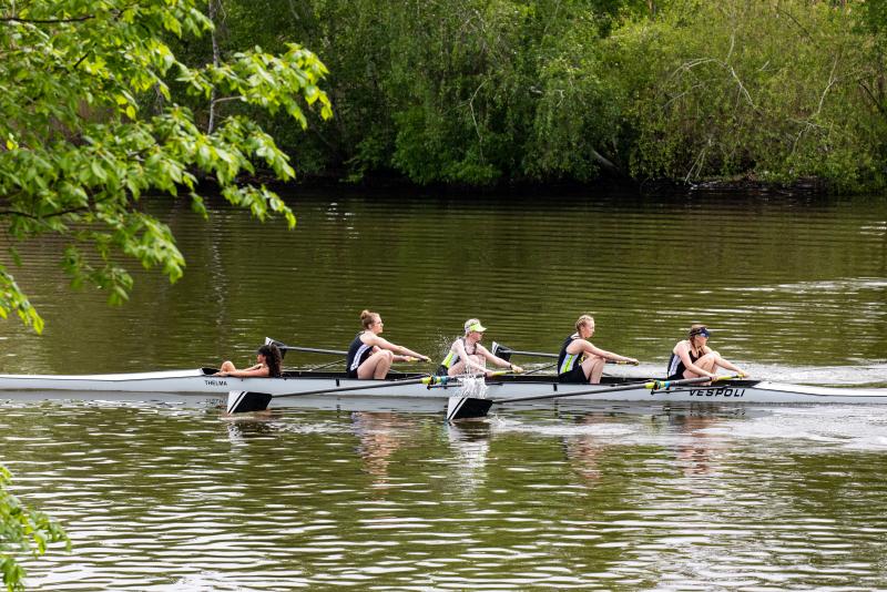 The girls 4+ “A” team. (Photo courtesy Allison Langley)