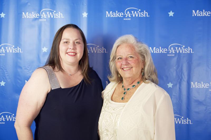 Jodie Heal and Joanne Miller. (Photo courtesy Make-A-Wish Maine)