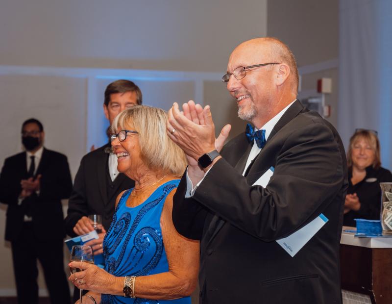 Meredith Leiter, Tom Peaco. (Photo by Katie Kelley Photography)