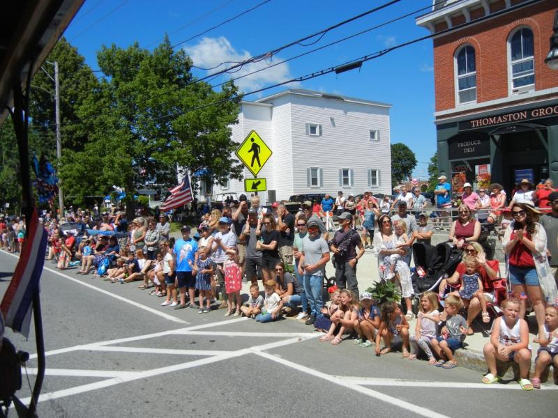 Crowds galore! (Photo courtesy of Mary Kelly)