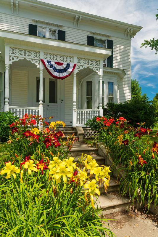 A home on Hyler St. in Thomaston by Alan LaVallee.