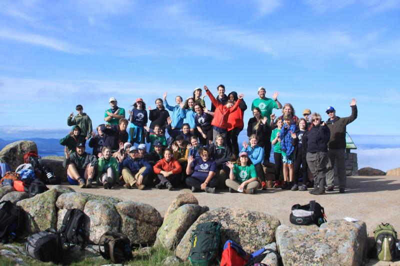 Team Katmai at Acadia National Park, May 2022. Photo Credit: Mike McGuire.