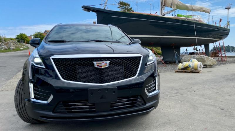 Like modern racing yachts, today’s Cadillacs feature eye-catching straight lines and blunt angles, and harder-edged performance than previously.