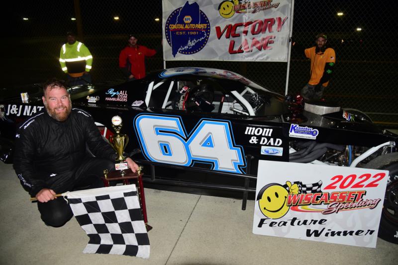 Modified winner Matt Sanborn. Peter Taylor photo
