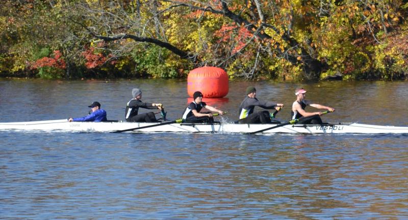 Pictured left to right: Aaron Dowd, Connor Howland, Tristan Strong, Cabot Adams, Dominic Piconi. Photo by Joseph Dowd.