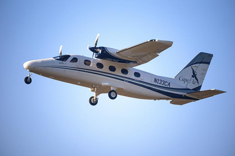 Tecnam P2012 Traveller (Tecnam) aircraft. (Photo courtest of Cape Air)