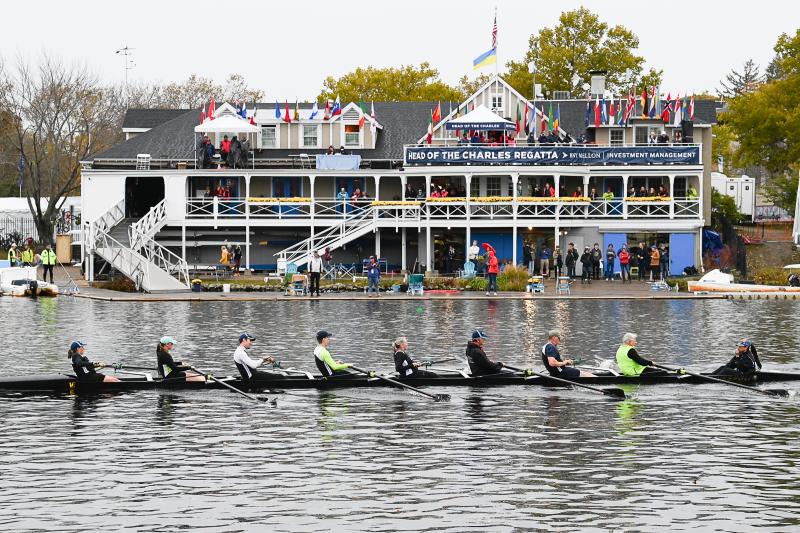 Barbara Krementz, Meredith Currier, Evan Waters, Mark McAllister, Leslie Forand, Sarah Kuhn, Paul Gill, Don Seales and Olivia Goodwin-Cook. (Photo by Sport Graphics)