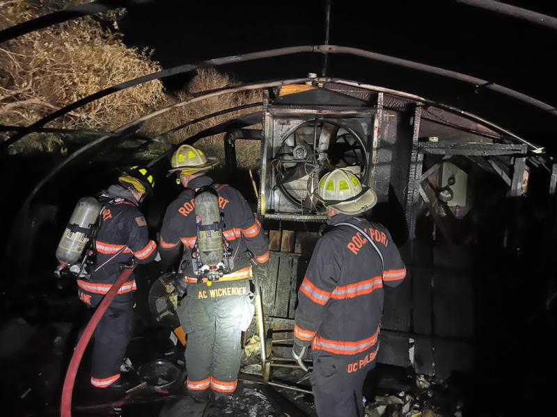 (Photo courtesy Rockport Fire Dept.)