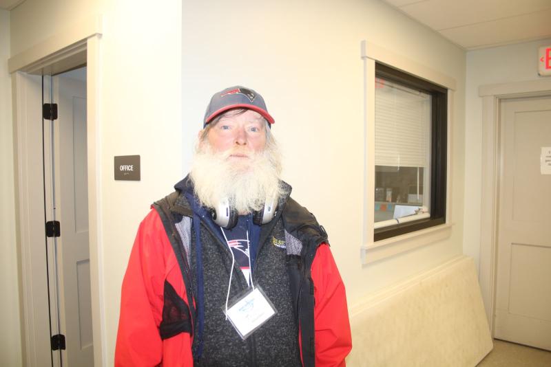 Volunteer Jason U.
(photo by Erica Thoms)
