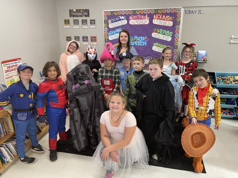 Miss Heal’s Third Grade Class. (Photo courtesy Thomaston Grammar School)