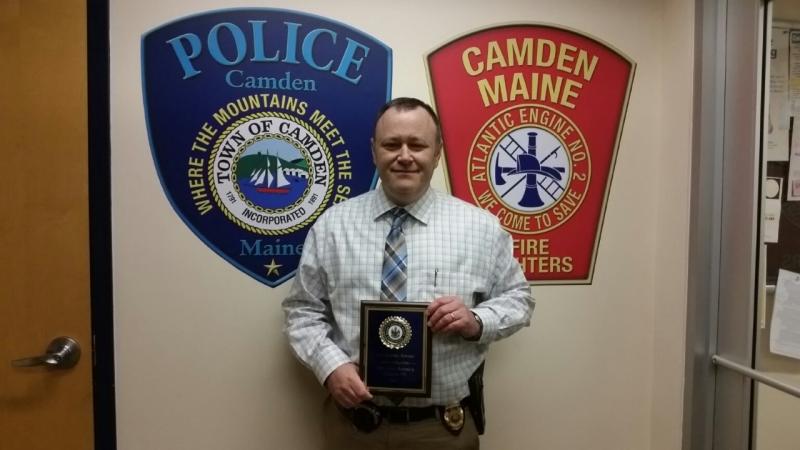 Detective Curt Andrick and firefighter Isaiah Backiel were commended several years ago for saving a life of a middle school student, after a bicycle crash across the street from the Public Safety Building in September. (Photo by Sarah Shepherd)