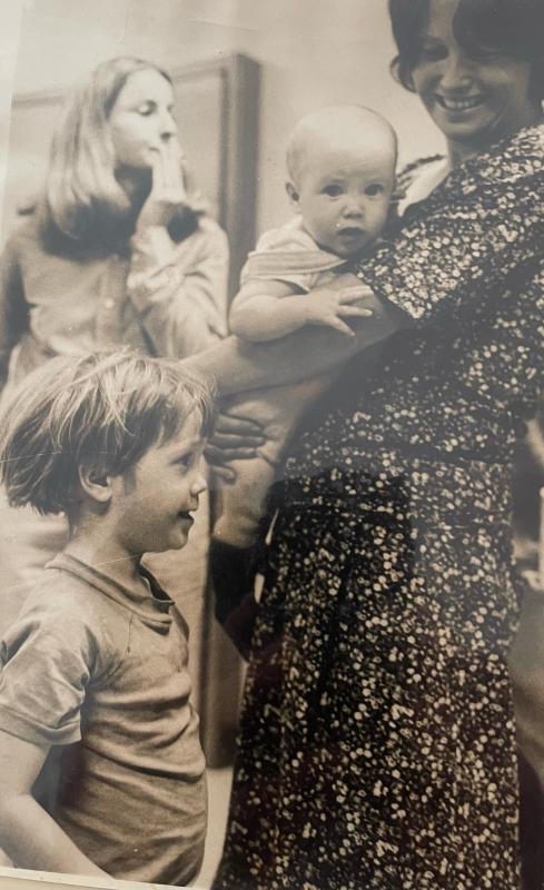 After voters turn down a publicly funded Kindergarten at Town Meeting, 1979, local moms Ann McKittrick and Diane O’Brien are not ready to give up. (Photo provided by Diane O’Brien) Town Meeting