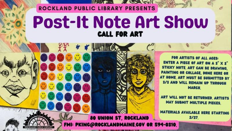 Poster courtesy Rockland Public Library