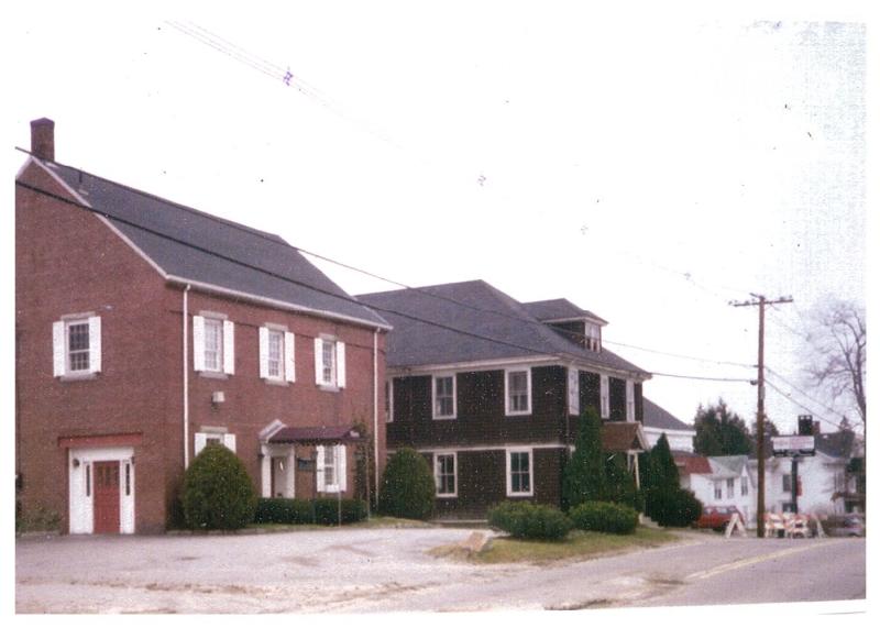 The funeral home, next to the Grange. (Image courtesy Long Funeral Home)