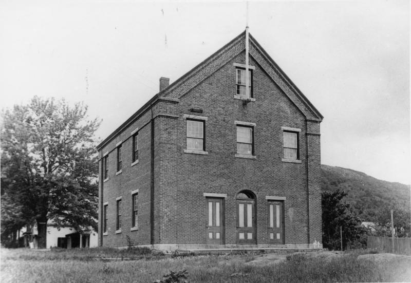 The school house, built in 1863, with a rich history that continues through today. (Photo courtesy Camden Historic Resources Committee)