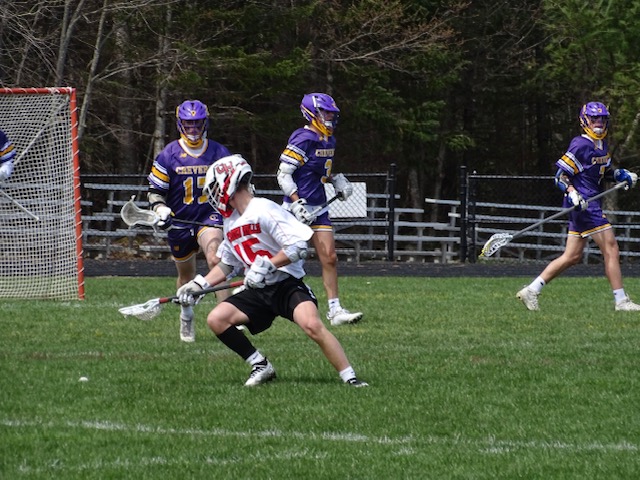 Camden Hills in its game against Cheverus. Photo by Ann Pixley.