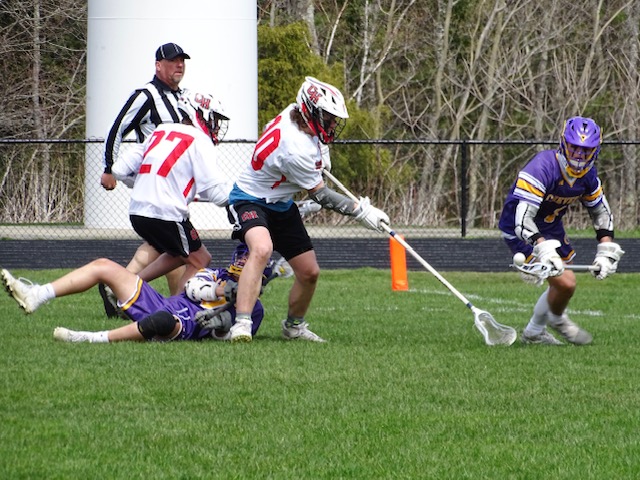 Camden Hills in its game against Cheverus. Photo by Ann Pixley.