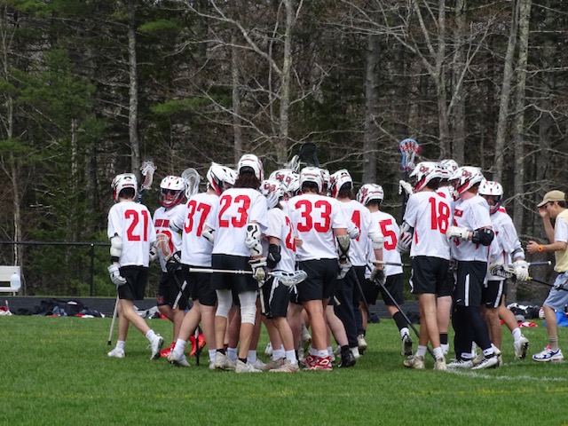 Camden Hills in its game against Cheverus. Photo by Ann Pixley.
