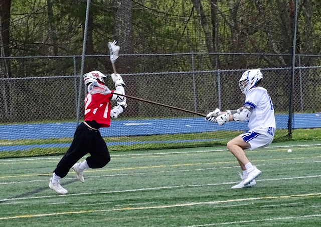 Camden Hills in its contest against Morse. Photo by Ann Pixley.