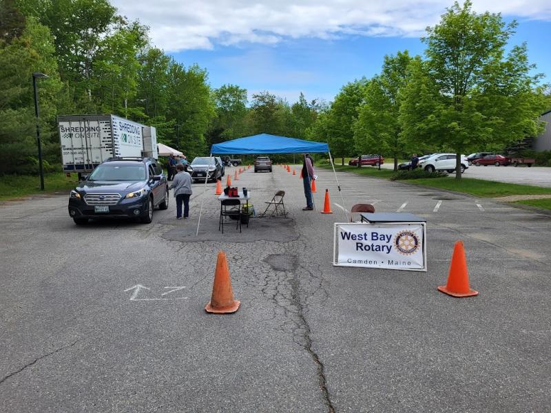 Community Yard Sale & Shredding is set for June 10th at MRC in Rockport! For more info: www.WestBayRotaryOfMaine.org.