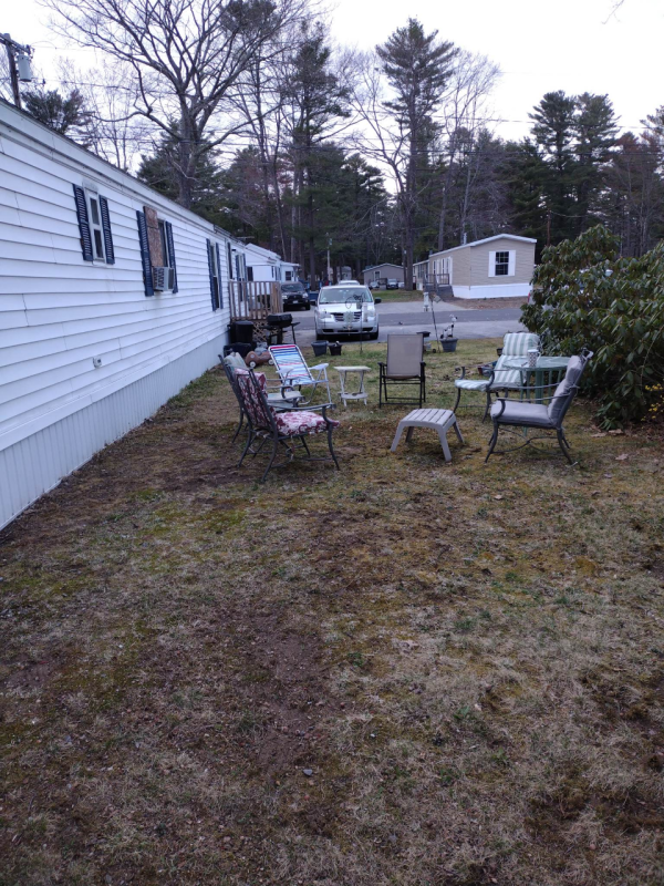 Connie’s mobile home in Brunswick will be transported up to Hope when her land on the Camden Road has been prepped and is ready for it to settle in. (Photo courtesy Clarence Keller)