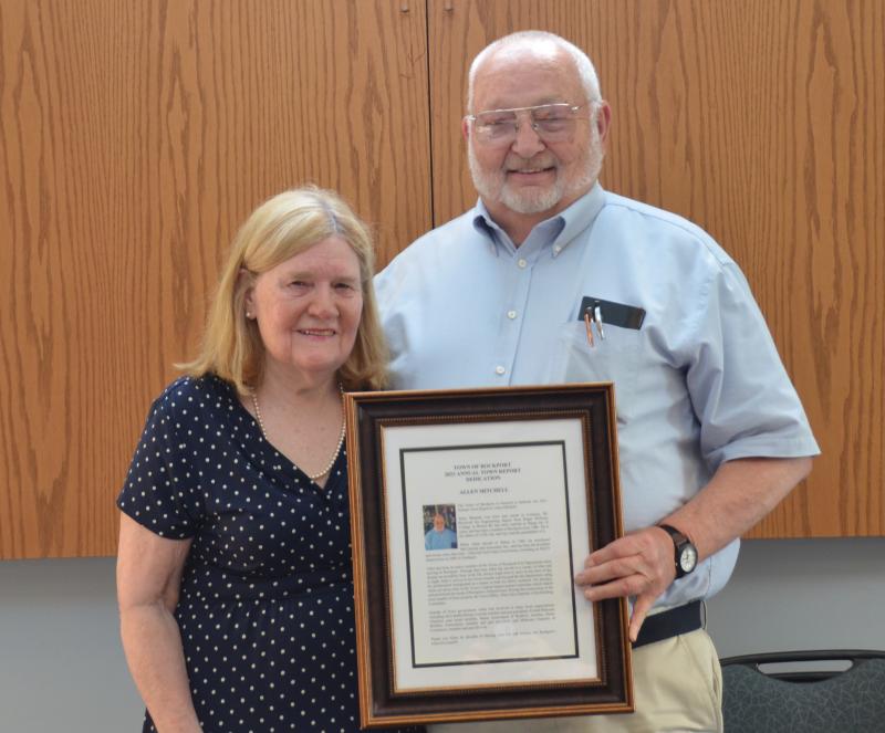 Marge and Allen Mitchell (Photo by Lynda Clancy)