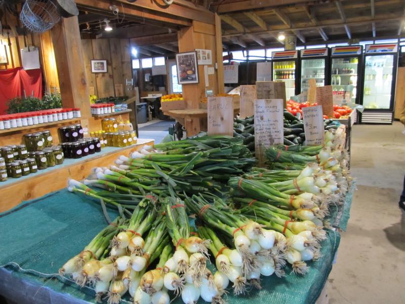 Interior of Beth’s Farm Market. Photo by Kay Stephens