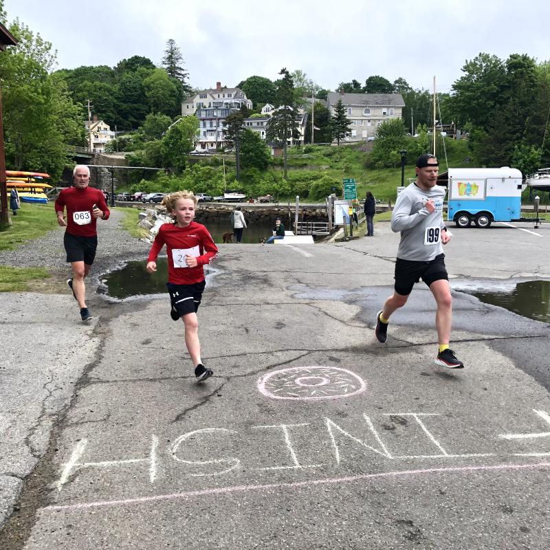 Generations running together (Photo courtesy Rockport Public Library)