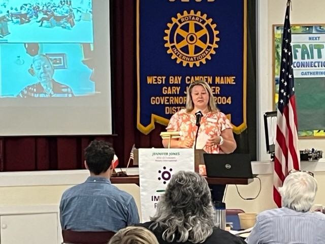 Katie Tabox from Meals On Wheels.