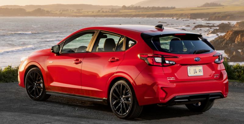 For 2024, Subaru introduces the 6th generation of the compact Impreza with a higher-output RS model and upgrades to the chassis, transmission, safety systems, infotainment and sheet metal. Like all Subarus, the Impreza has all-wheel drive.